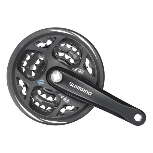 Велосипедная шатунная система Shimano FC-M311 42-32-22T 170 мм, совместимая с шестерней 7/8