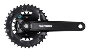 Комплект велосипедных шатунов Shimano FC-M315-B2, шестерня 7/8, 36/22T, 175 мм, EFCM3152BE62XL