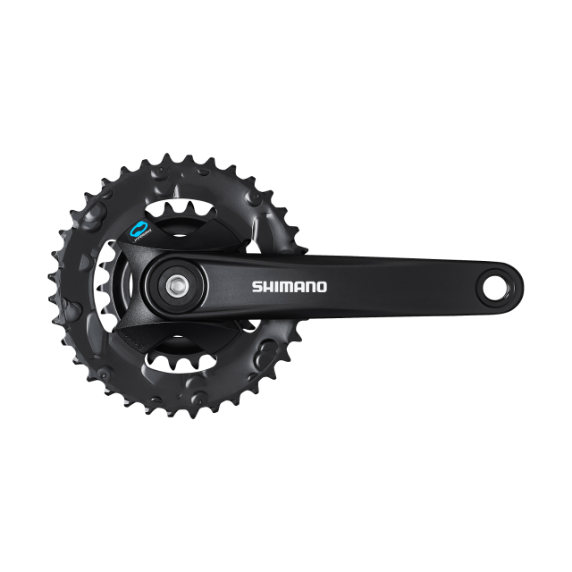 Комплект велосипедных шатунов Shimano FC-M315-B2, шестерня 7/8, 36/22T, 175 мм, EFCM3152BE62XL