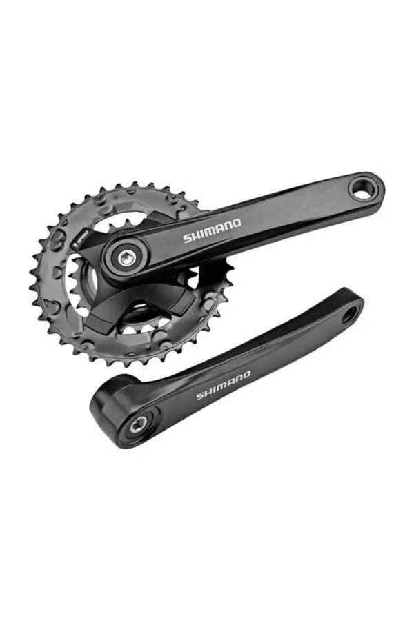 Shimano FC-MT101-B2 Велосипедная шатунная система, 9 передач, 175 мм, 36-22 зуб.