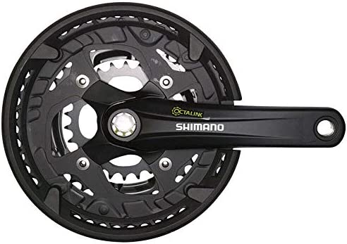 Комплект велосипедных шатунов Shimano FC-T4010 Octalink 48-36-26T, 175 мм, 9 скоростей, совместимый