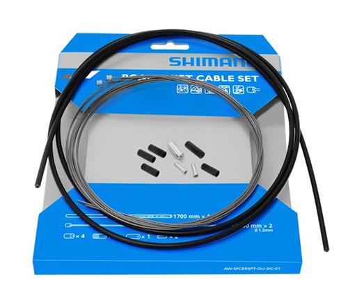 Комплект тросов переключения передач Shimano OT-SP41 RVS черный SIS-SP40 Y60098022