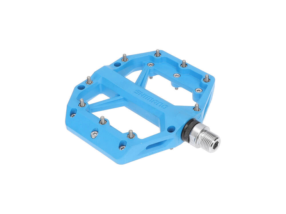 Платформенная педаль Shimano PD-GR400 синяя BMX/DH EPDGR400B