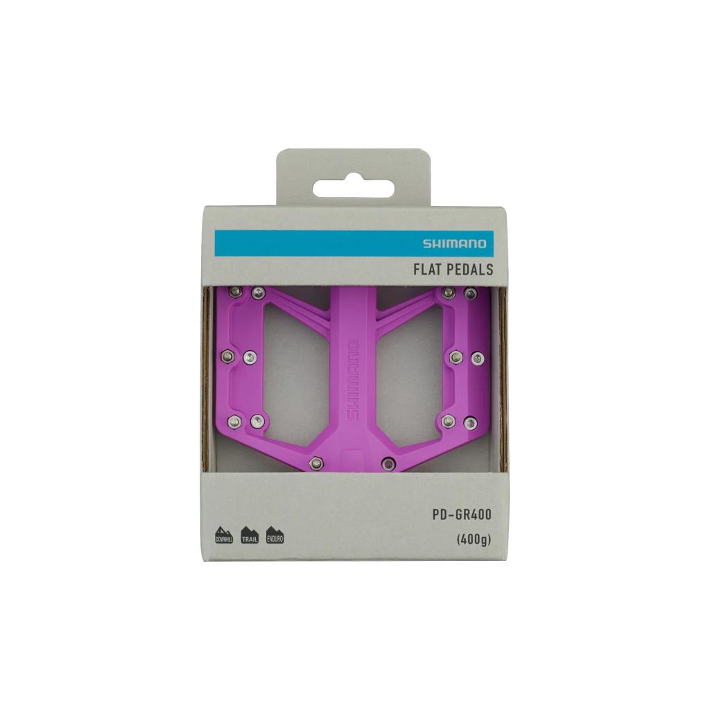 Платформенная педаль Shimano PD-GR400 Фиолетовая BMX/DH EPDGR400P
