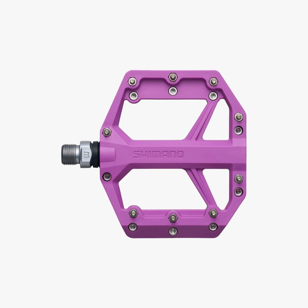 Платформенная педаль Shimano PD-GR400 Фиолетовая BMX/DH EPDGR400P