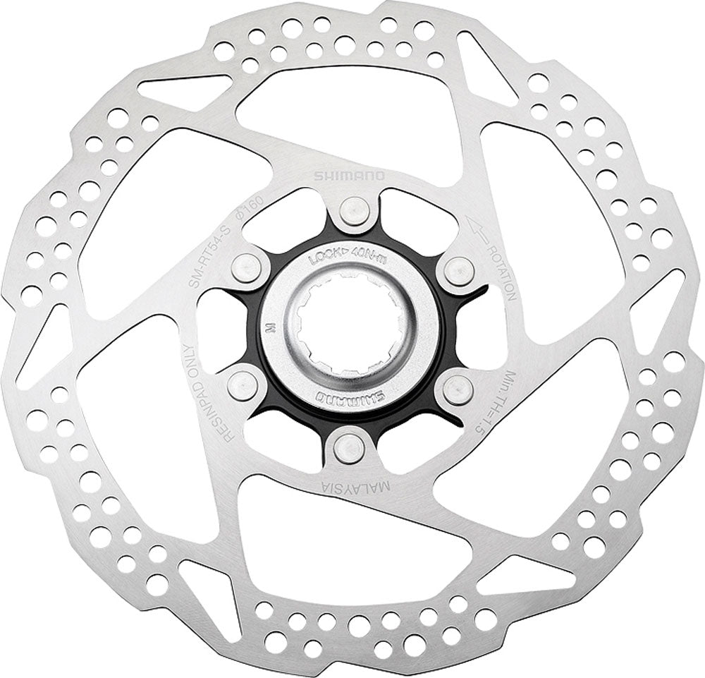 Shimano Sm-rt54 Ротор с центральным замком 160 мм
