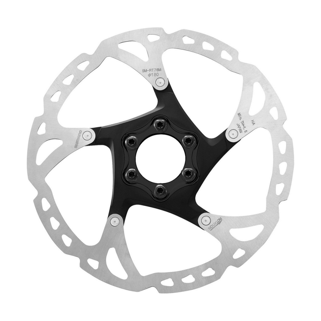 Shimano SM-RT76 Ротор велосипедного дискового тормоза 180 мм 6 винтов ISMRT76M2