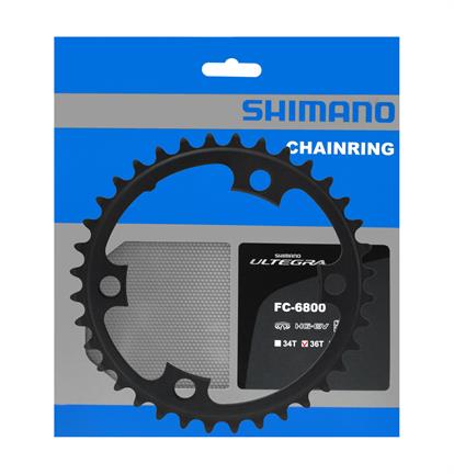 Совместимая звездочка Shimano Ultegra FC-6800, 36T-MB, 46-36T-52-36T, совместимая с Y1P436000