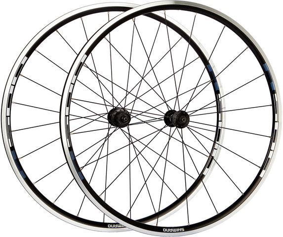 Shimano WH-R501A Front Rear Road Rim Set with QR Pegs EWHR501APEBMY
