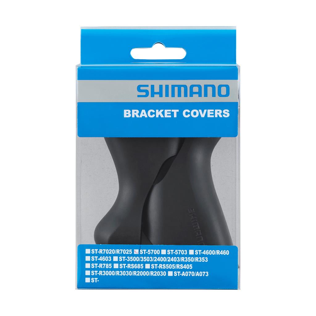 Комплект силиконовых чехлов Shimano Road STI ST-5700, черный Y6TH98120