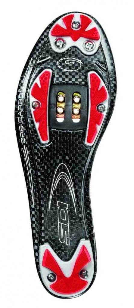Туфли для горного велосипеда Sidi Tiger Carbon, размер 46, матовые, черные, белые