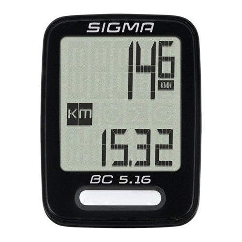 Sigma Wired Speedometer Bc 5.16