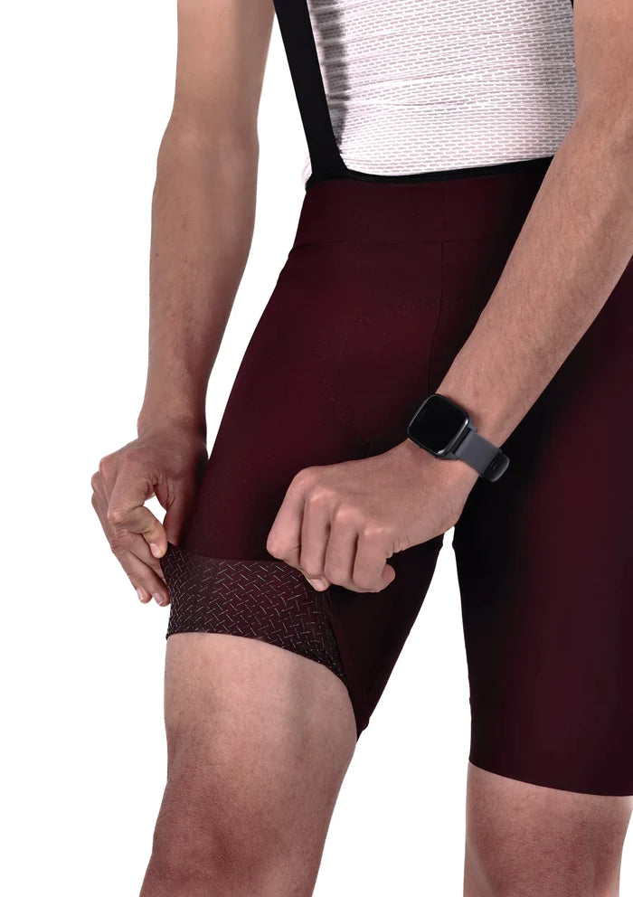Sora Claret Red Road Racer Strappy Cycling Tights