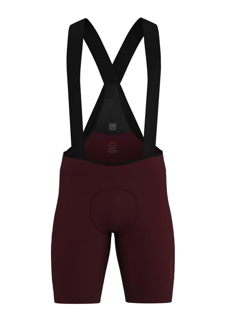 Sora Claret Red Road Racer Strappy Cycling Tights
