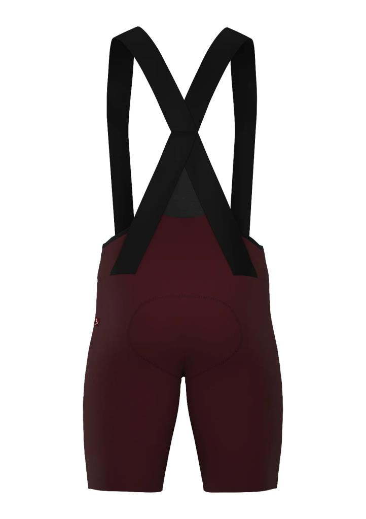 Sora Claret Red Road Racer Strappy Cycling Tights