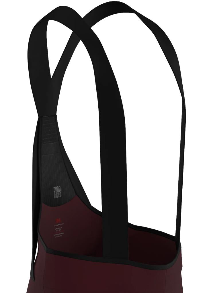Sora Claret Red Road Racer Strappy Cycling Tights