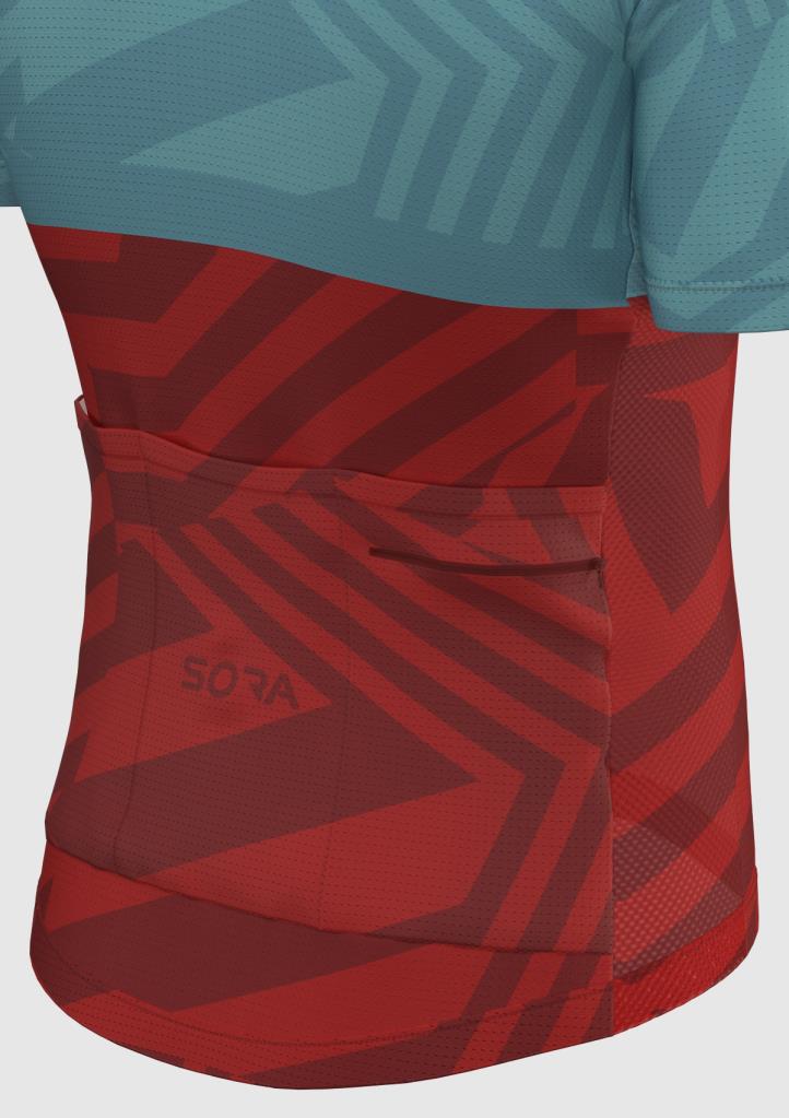 Sora Ice-Red Regular 3.0 Cycling Jersey