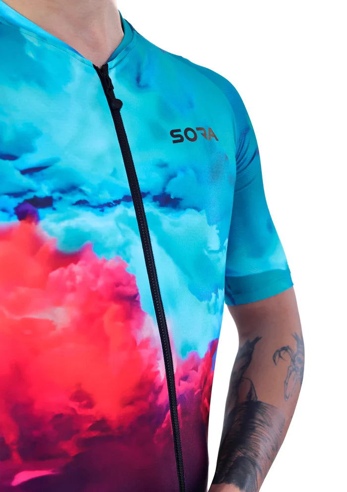 Классическая велосипедная майка Sora Colorush