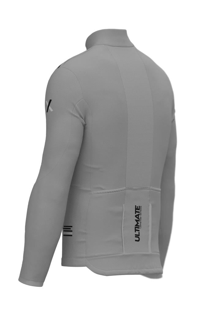 Sora Gray Ultimate 2.0 Winter Cycling Jersey