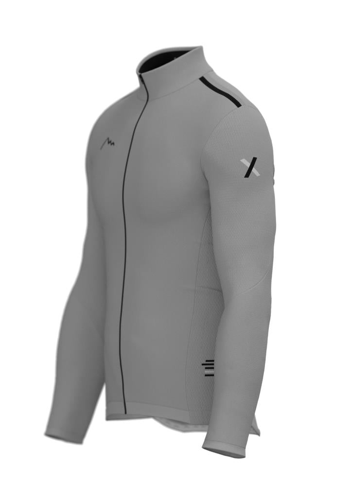 Sora Gray Ultimate 2.0 Winter Cycling Jersey