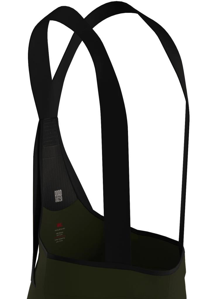 Sora Khaki Road Racer Strappy Cycling Tights