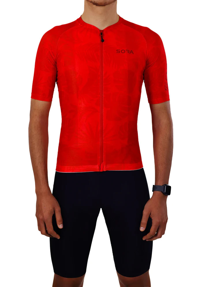 Sora Red Classic Cycling Jersey