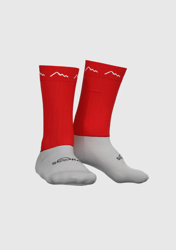 Sora Red Pro Light Cycling Socks