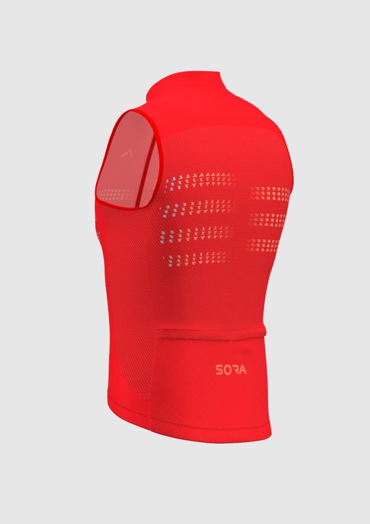 Sora Red Ultra Light Cycling Vest