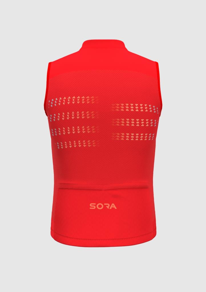 Sora Red Ultra Light Cycling Vest