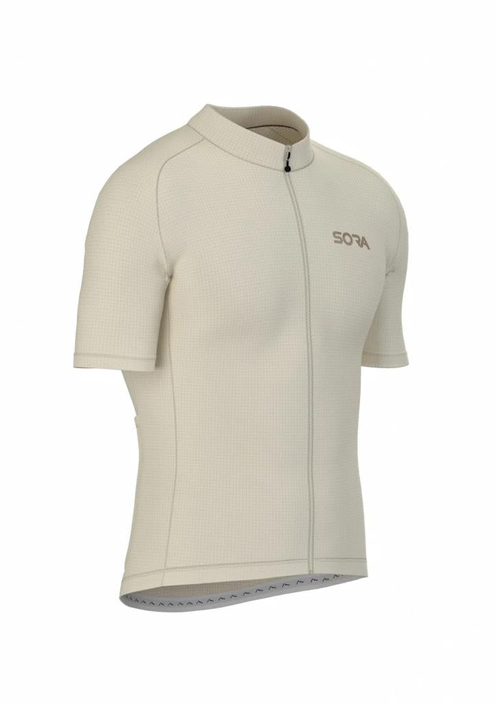 Sora Cream Regular Men's Cycling Jersey