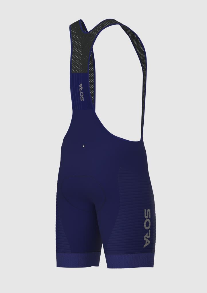 Велосипедные тайтсы Sora Navy Blue Pro 2.0 с бретелями