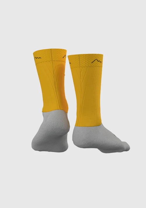 Sora Yellow Pro Light Cycling Socks