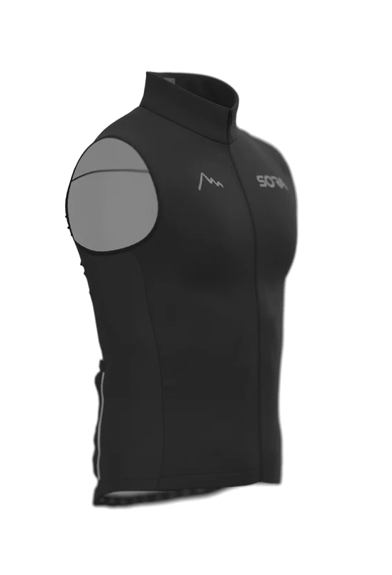 Черная зимняя ветровка Sora