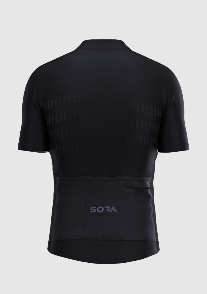 Черная велосипедная майка Sora Regular 3.0