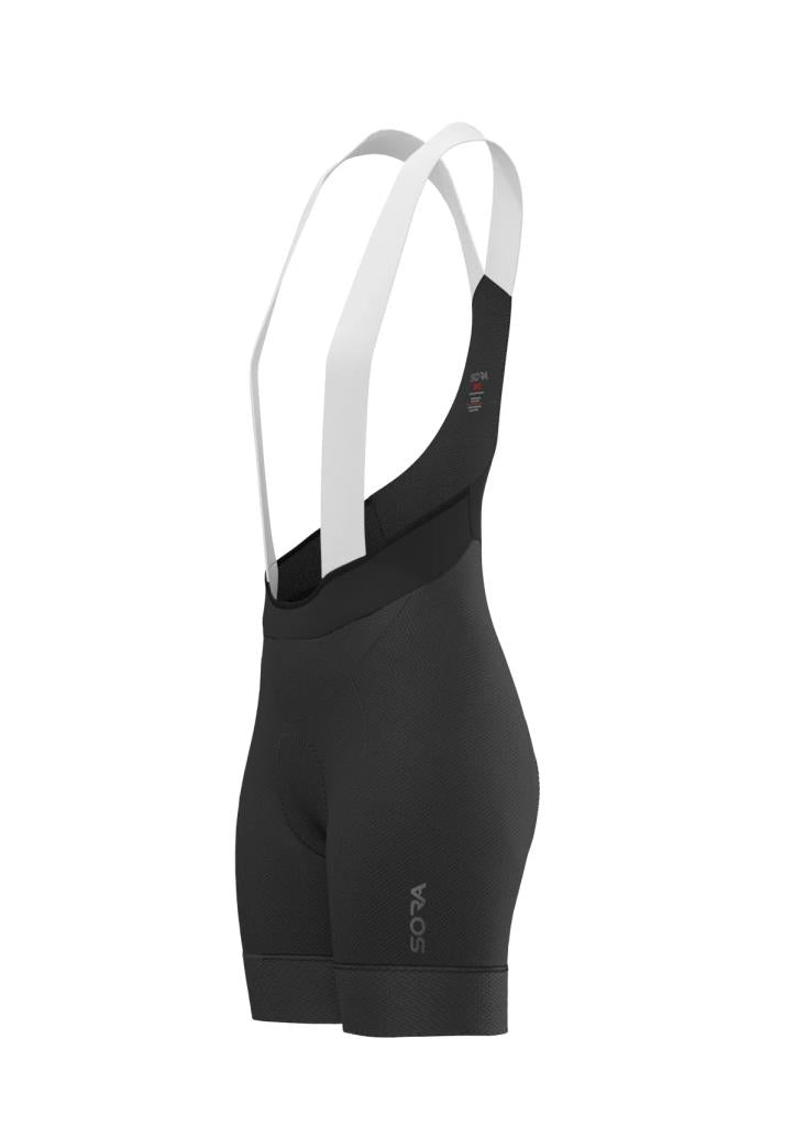 Женские велолеггинсы Sora Black Ultimate с подтяжками