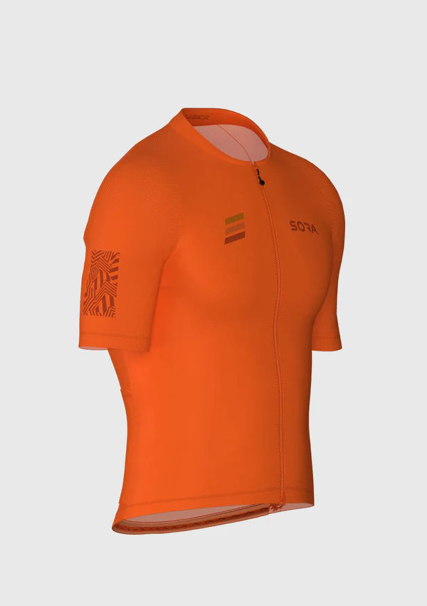 Велосипедная майка Sora Orange Classic 2