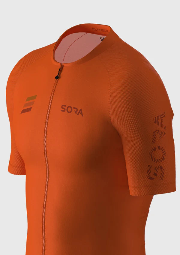 Велосипедная майка Sora Orange Classic 2