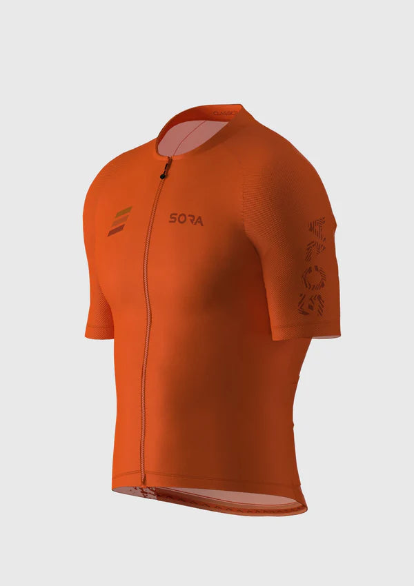 Велосипедная майка Sora Orange Classic 2
