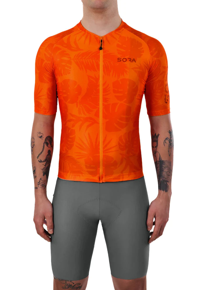 Классическая велосипедная майка Sora Orange Orange