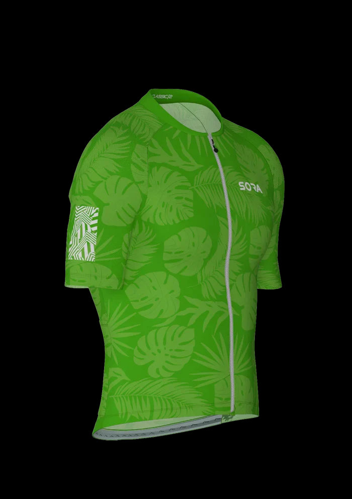 Велосипедное джерси Sora Green Classic 2.0