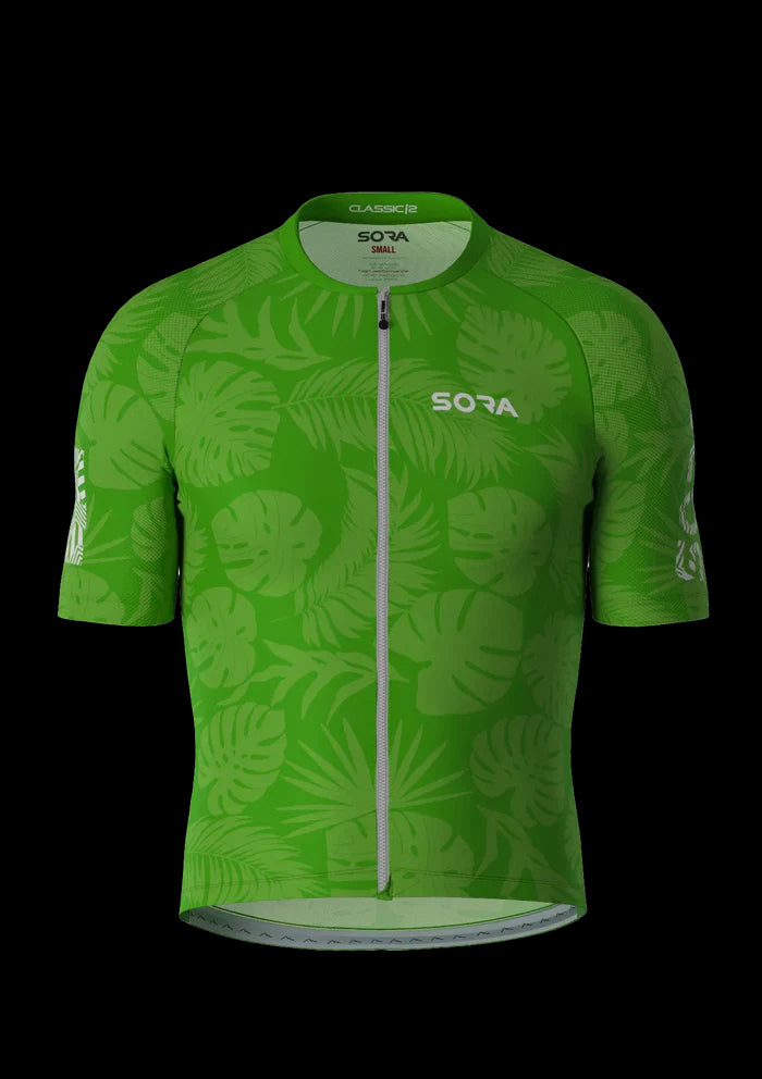 Велосипедное джерси Sora Green Classic 2.0