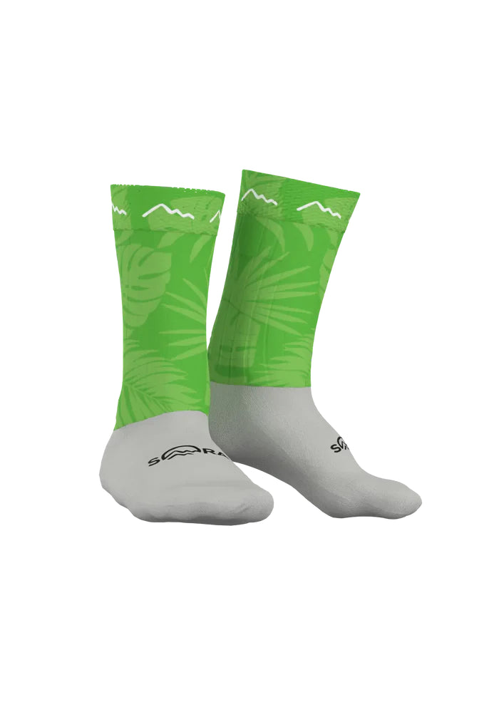Sora Green Pro Light Cycling Socks