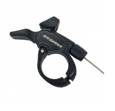 SR Suntour XCR-RL 27.5 Jant Gidondan Kilitlemeli Havalı Ön Maşa SF14 1.1/8mm 272 Mat Siyah 100mm 0240