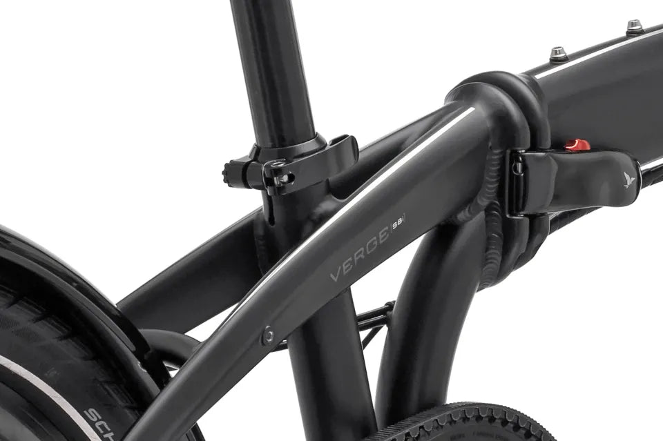 Tern Link B8 Складной велосипед Механический дисковый тормоз Черный Синий