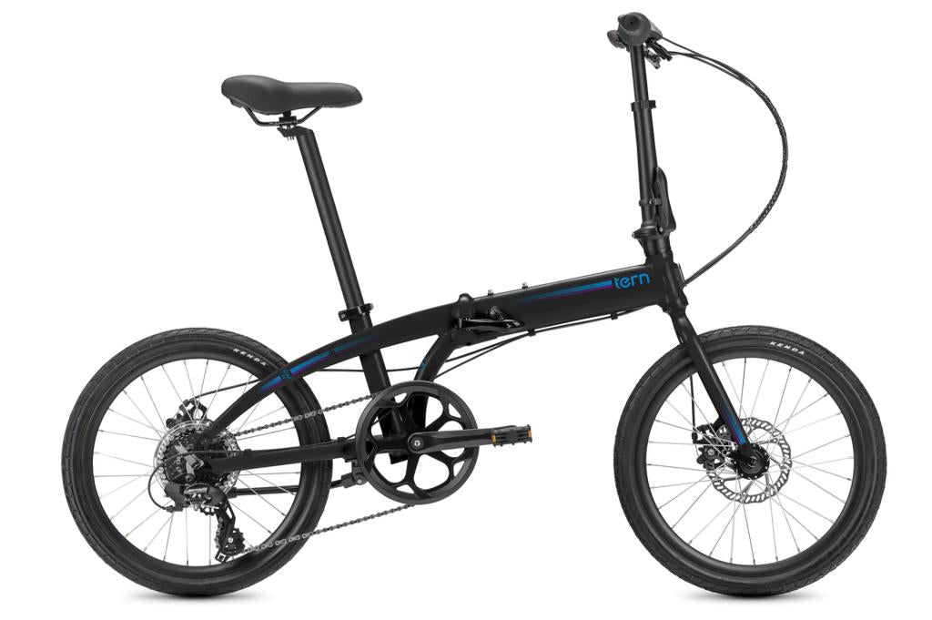 Tern Link B8 Складной велосипед Механический дисковый тормоз Черный Синий