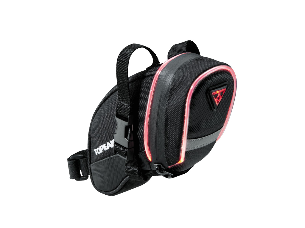 Topeak Aero Wedge IGlow Led Işıklı Sele Altı Çanta 0.5L Small TIG-AW02