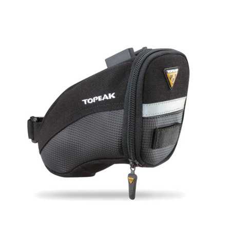 Topeak Aero Wedge Pack с зажимом под седельную сумку, маленькая, 0,66 л TC2251B