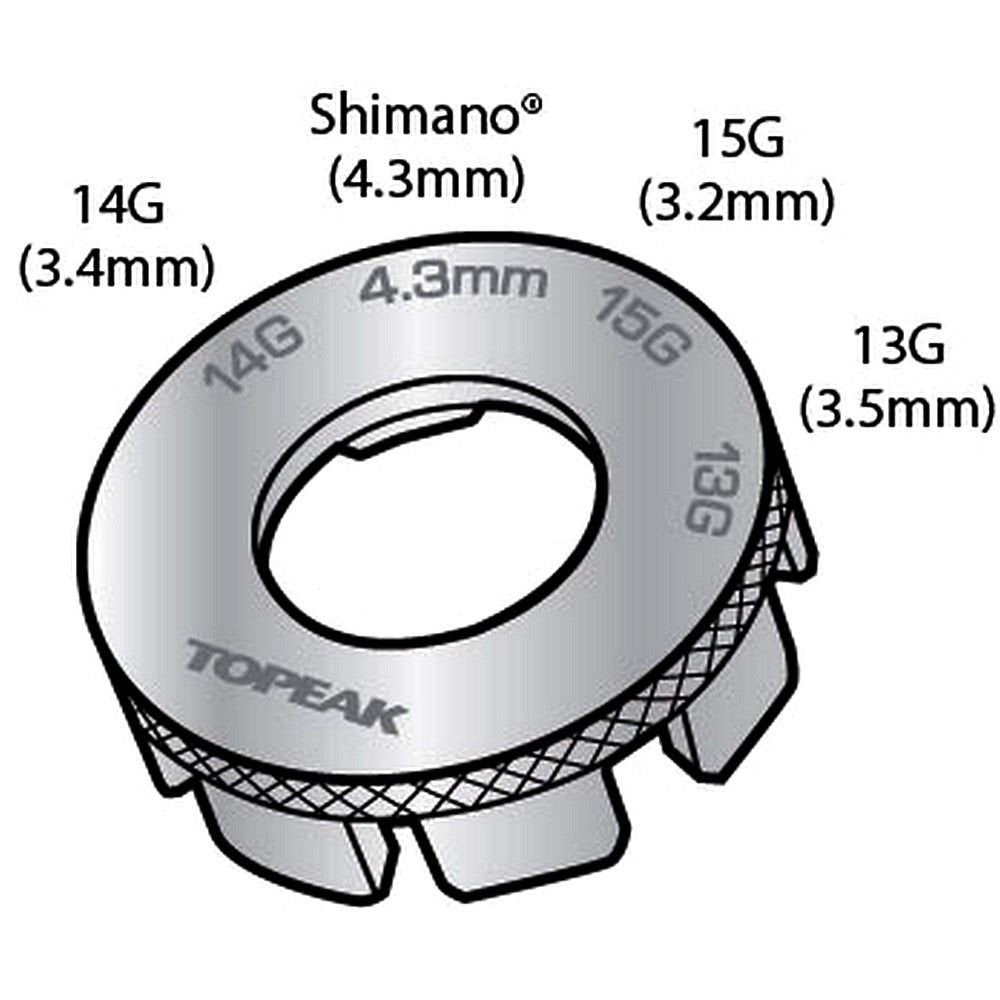 Topeak Bicycle Rim Tuning Wrench TPS-SP42 Shimano Compatible 4.3mm
