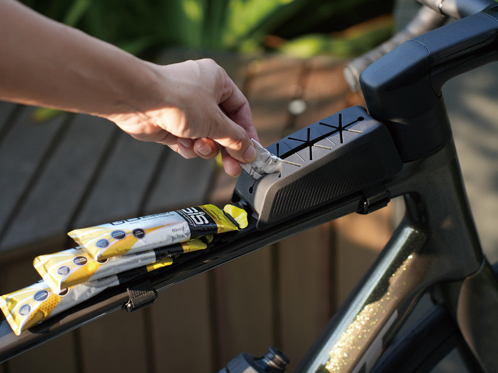 Сумка Topeak FastFuel Tri-Station на раме + гелевый держатель TFF-B01 250467