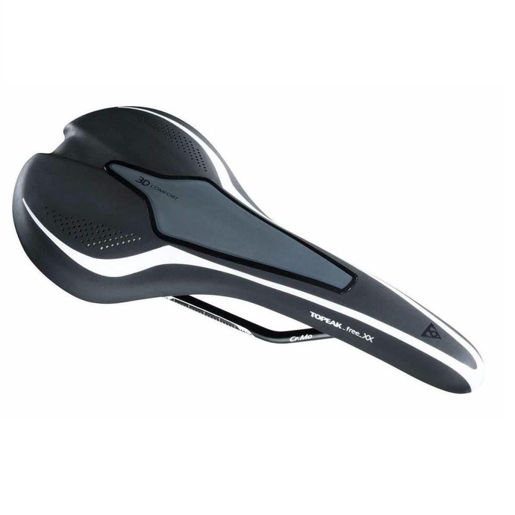 Бесшовное велосипедное седло Topeak Free XX TS-XX02BW 3D Comfort 290 г